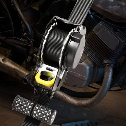 Retractable Ratchet Straps 2 Pack, Ratchet Tie Down Straps for Cargo