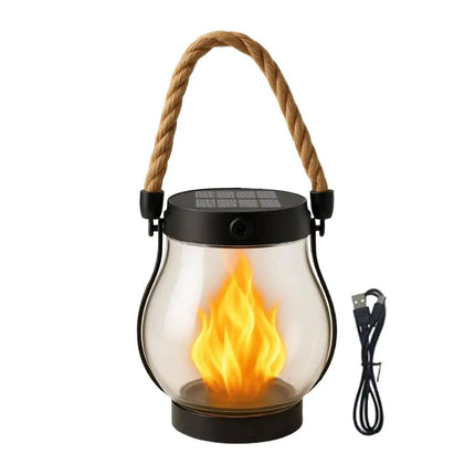 Solar Lanterns Outdoor, Rechargeable Solar Porch Light and Deck Light – image 7