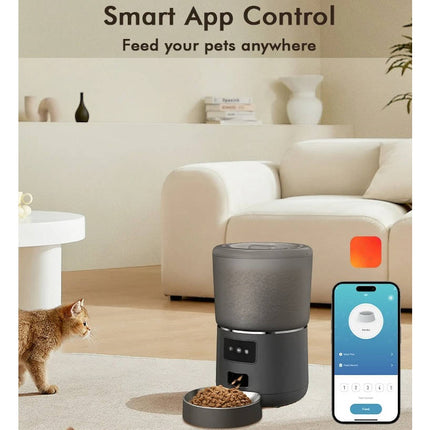 Automatic Pet Feeder, Stainless Steel Bowl – image 7