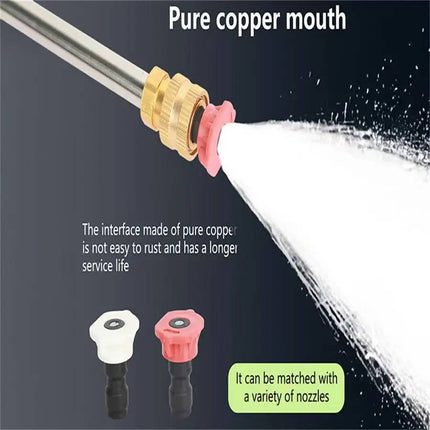 Cordless Spray Gun with Soap Dispenser, Cordless Pressure Washer for Cars and Patio Furniture – image 5