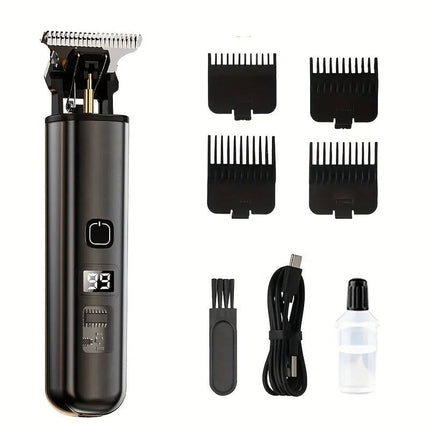 Cordless Hair Clippers, Professional Barber Clippers with LED Display – image 6