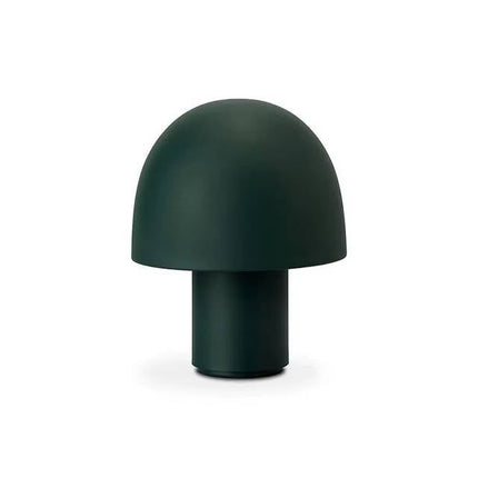 Modern Table Lamp with Mushroom Dome Shade, Wrought Iron Bedside Lamp for Bedroom – image 8