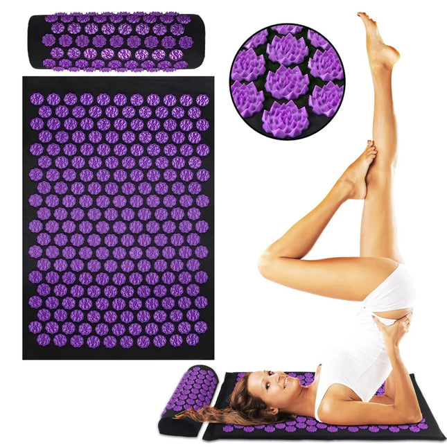 Acupressure Yoga Mat, Non Slip Pilates Mat