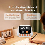 Tuzwa Smart Alarm Clock with AI Voice Assistant – 12 Sleep Sounds, 50 Alarms, Pomodoro Timer, Quiz Mode & Bedtime Audio