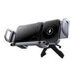 Tuzwa Smart Drive Wireless Car Charger Mount – Dual Coil Fast Charging Air Vent Phone Holder