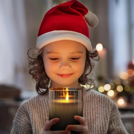 Flameless Candles with Remote, Set of 3 Realistic Flameless Candles with Real Wax – image 4