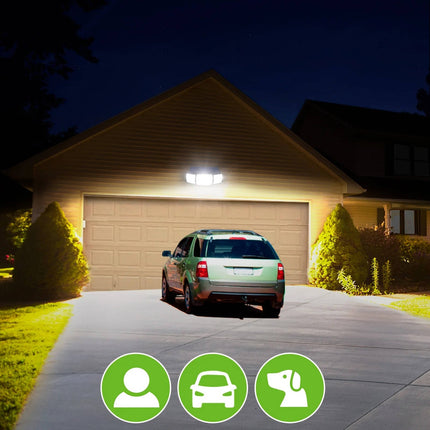 Flood Lights Outdoor, Outdoor Motion Sensor Light with 3 Heads – image 8