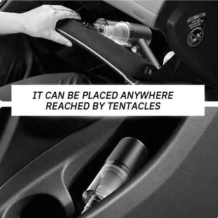Car Vacuum with Suction and Blow Modes, Portable Vacuum Cleaner with USB Charging – image 5