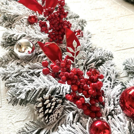 Christmas Wreath for Front Door, Outdoor Christmas Door Decorations