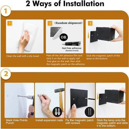 Motion Sensor Light Indoor, Rechargeable Wall Light with Remote Control – image 4
