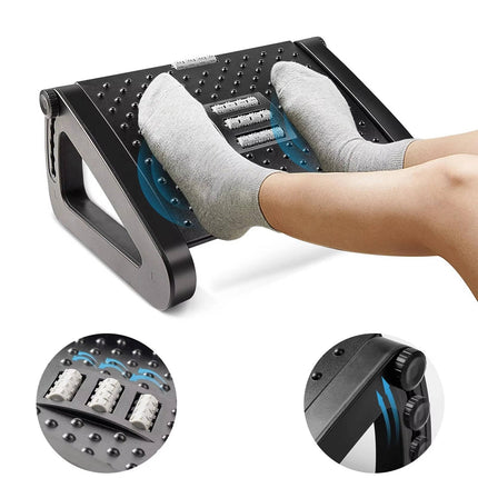 Under Desk Foot Rest, Height Adjustable Footrest for Office Chair Users – image 5