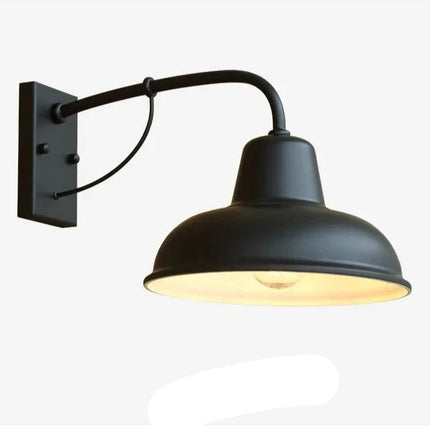 Porch Light Fixture Vintage Barn Light, Waterproof Outdoor Wall Light for Garage and Patio with E26 E27 Bulb Base – image 5