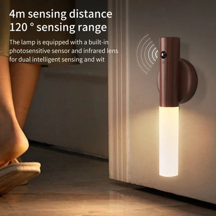 Rechargeable Motion Sensor Light Indoor, Magnetic LED Wall Light for Stairs – image 6