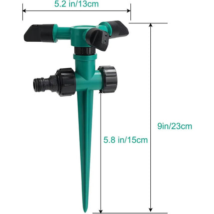Sprinkler System for Gardens 5 Pack, Garden Sprinkler Head for Yard Irrigation – image 13