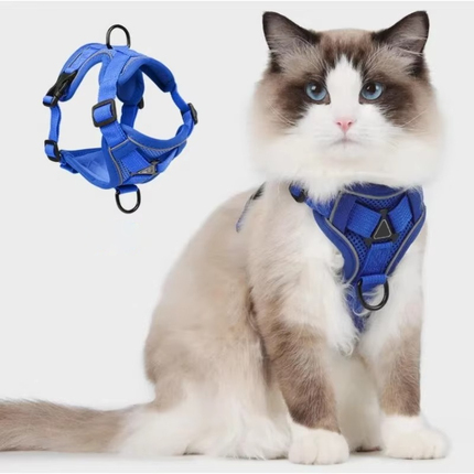 Reflective Cat Vest Harness with Mesh – image 8