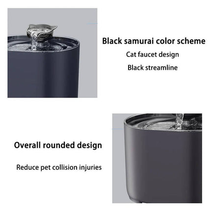 Quiet Filtered Cat Fountain with USB – image 6