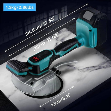 Tile Suction Vibration Tool with 5.1 in Rubber Cup and 8 Speed LCD – image 5
