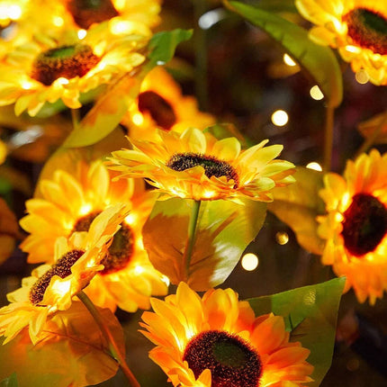 Solar Sunflower Lights Outdoor, Outdoor Decorative Lights for Yard – image 5