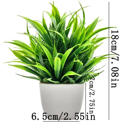Fake Plants Indoor and Outdoor, Artificial Plants with Pots for Desk and Bathroom – image 6