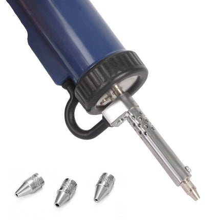 Automatic Electric Solder Sucker, Desoldering Gun with 3 Suction Nozzles