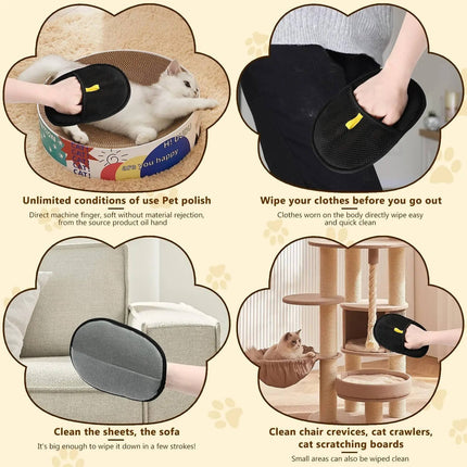 Pet Hair Remover Glove Set of 2, Dog Hair Remover for Couch – image 6