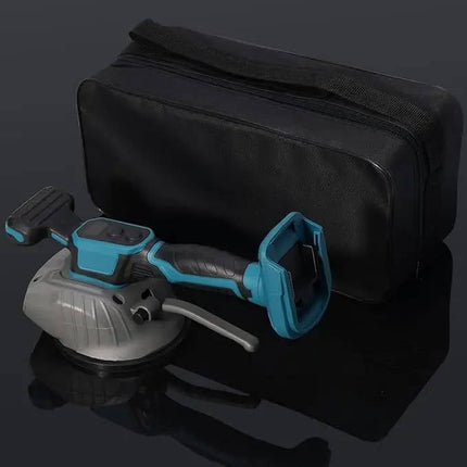 Tile Vibration Tool Cordless, Tile Suction Vibration Tool with 5.1 in Rubber Cup and 8 Speed LCD