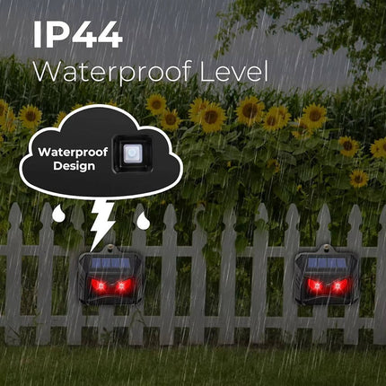 Solar Ultrasonic Animal Repellent 2 Pack, Ultrasonic Animal Deterrent – image 7