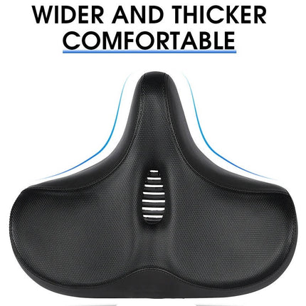 Comfortable Bike Saddle, Waterproof Comfort Bike Seat
