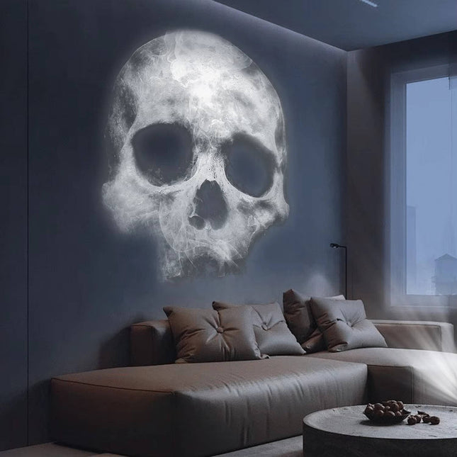 Halloween Projector Outdoor, Rotating Halloween Light Projector with Ghost and Skeleton Films – image 4