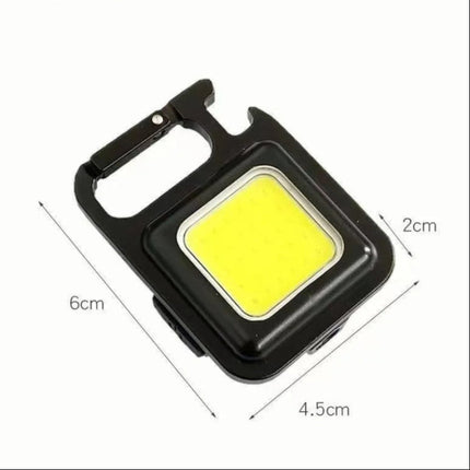 Rechargeable Flashlight Keychain, Mini LED Flashlight with Bottle Opener – image 5