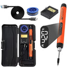 Cordless Soldering Iron Set, Soldering Iron for Circuit Boards, Portable Soldering Tool for Beginners with LED Display