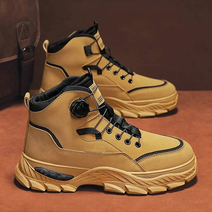 Work Boots for Men, Mens Boots for Motorcycle Riding