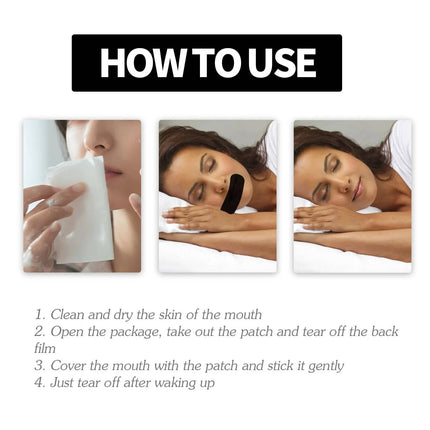 Mouth Tape for Sleeping, Hypoallergenic Mouth Tape Strips – image 8