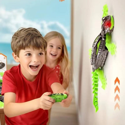 Remote Control Lizard Toy for Kids, RC Wall Crawler Gecko with LED Eyes and Silicone Tail – image 4