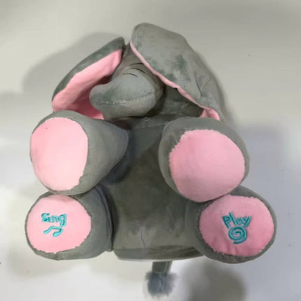 Plush Elephant Toy, Interactive Stuffed Animal for Toddlers – image 8