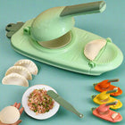 Dumpling Maker Machine 2 in 1, Manual Dumpling Press Food Mold, Kitchen Gadgets for Homemade Dumplings