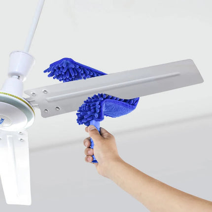 Ceiling Fan Cleaner, Ceiling Fan Duster with Extendable Handle, Microfiber Duster for High Ceilings