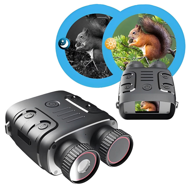 Night Vision Binoculars with Camera, Infrared Camera Binoculars, Digital Night Vision Device with 1080p Video Recording