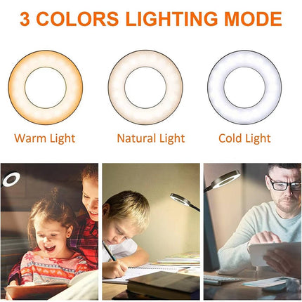 Desk Lamps, Dimmable LED Desk Lamp 3 Color Temperatures