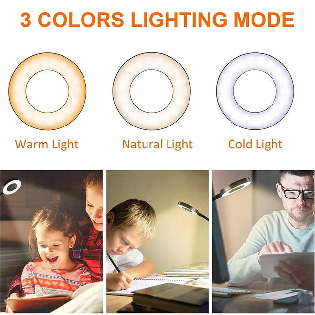 Desk Lamps, Dimmable LED Desk Lamp 3 Color Temperatures