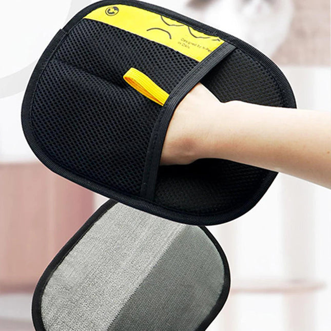 Pet Hair Removal Gloves Double Sided, Dog Grooming Gloves, Cat Grooming Gloves, Pet Hair Remover for Dogs and Cats