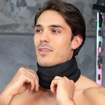 Neck Brace for Neck Support, Adjustable Cervical Collar with Strap