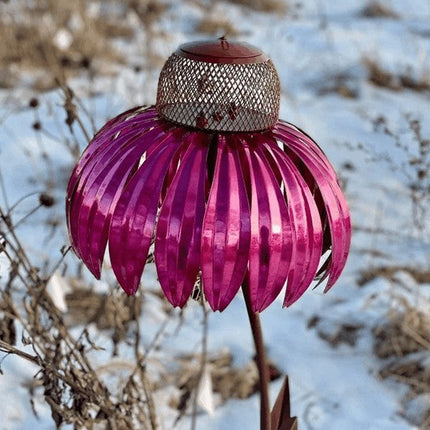 Bird Feeder, Metal Bird Feeder for Backyard and Garden – image 4