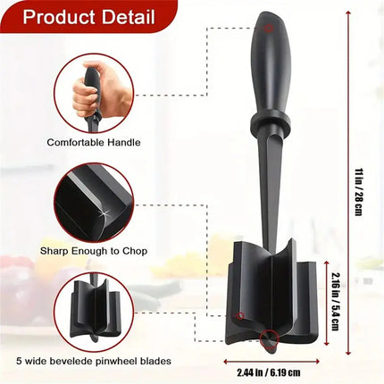 Meat Chopper for Hamburger, Ground Beef Chopper – image 5