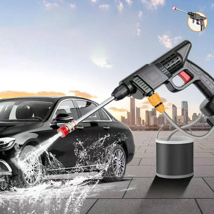 Cordless Spray Gun with Soap Dispenser, Portable Pressure Washer