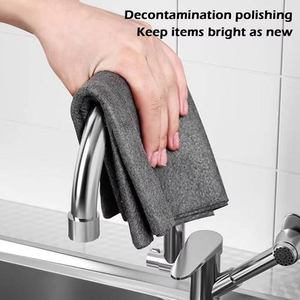 Microfiber Cloths 10 Pack, Reusable Microfiber Cleaning Cloths – image 5