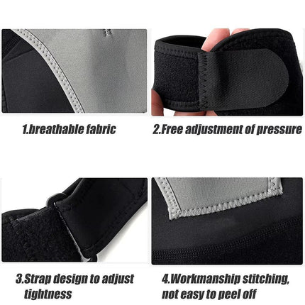 Shoulder Brace with Ice Pack Pocket, Neoprene Shoulder Ice Pack Wrap – image 10