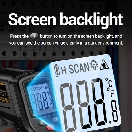 Infrared Thermometer Gun, Laser Temperature Gun for Cooking and HVAC – image 4