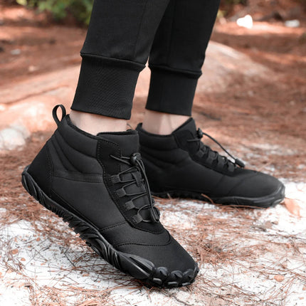 Snow Boots for Men, Waterproof Mens Winter Boots with Fleece Lining – image 10