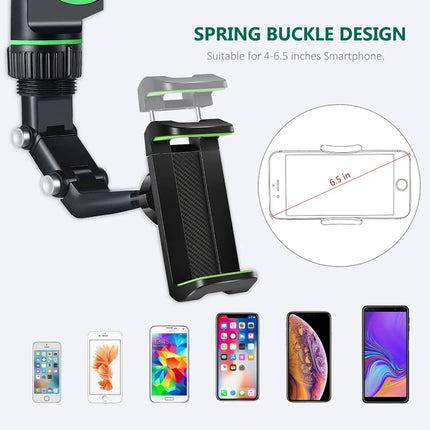 Car Phone Holders, Foldable Clip On Phone Holder for Car and Kitchen – image 9